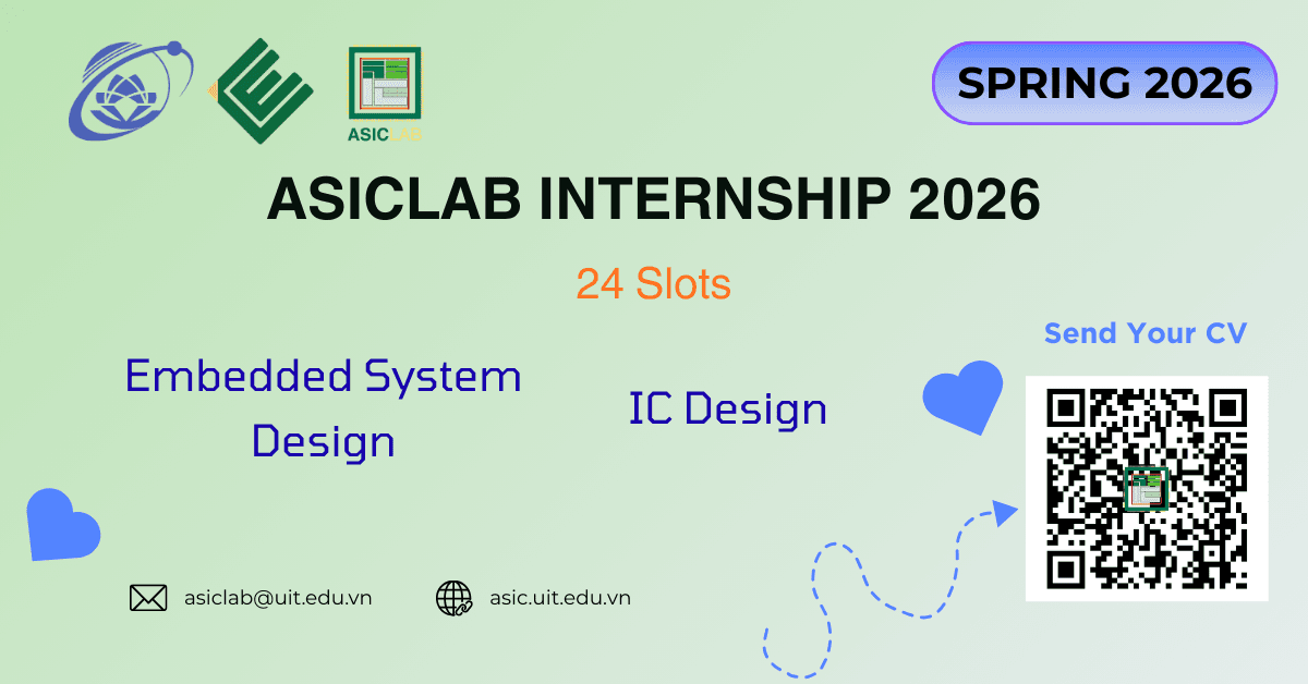 📢 THÔNG BÁO: TUYỂN THỰC TẬP SINH ASICLAB 2026